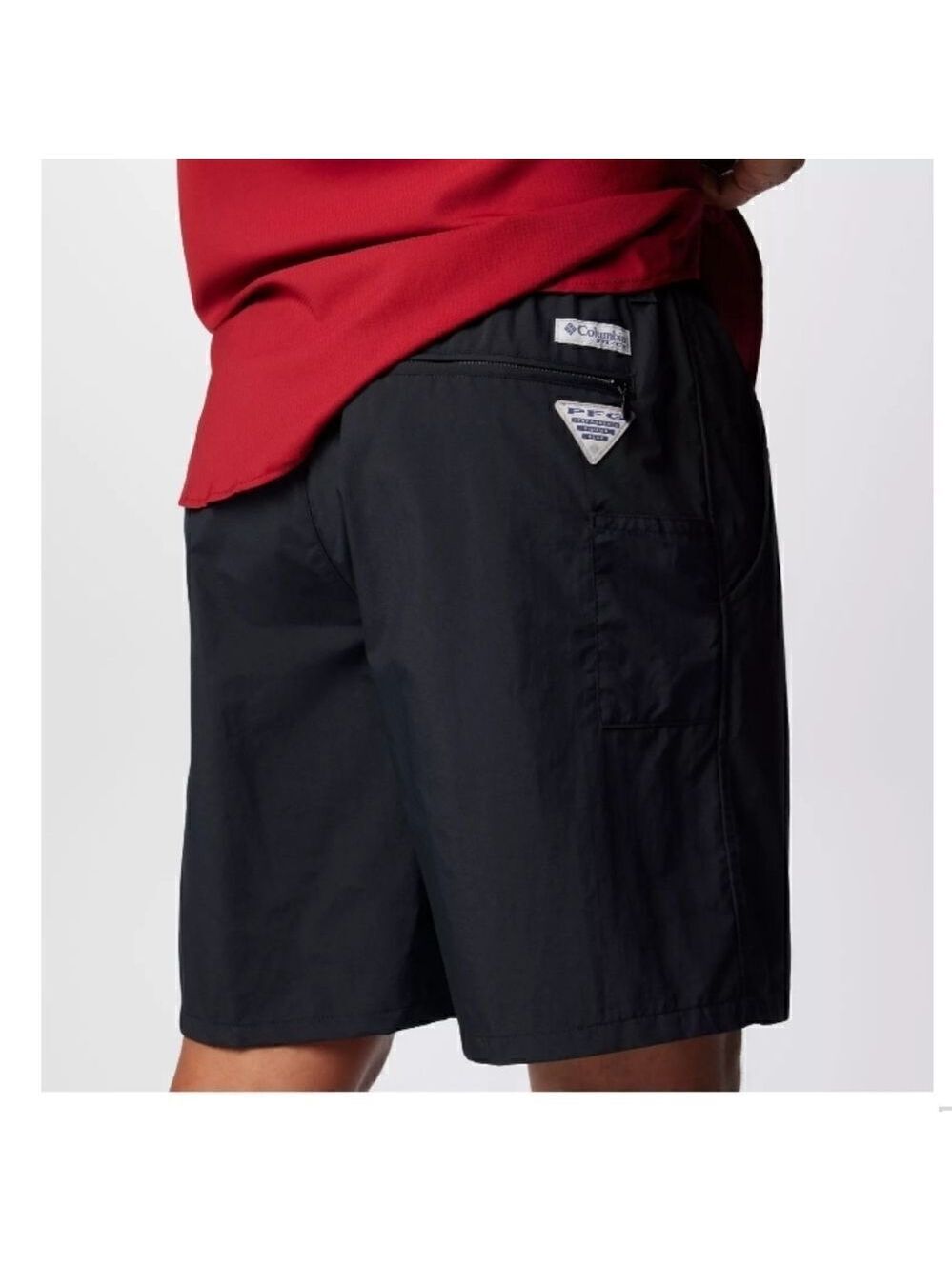 2666 NWT Men’s PFG Backcast III Water Shorts Size XL 8" Inseam Black - Picture 2 of 8